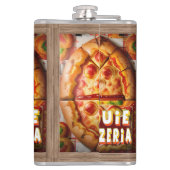 ピザピッツェリアデザイン フラスク (裏面)