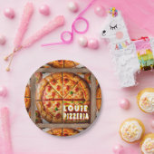 ピザピッツェリアデザイン ペーパープレート (パーティー)