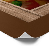 ピザピッツェリアデザイン ポスター (角)