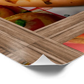 ピザピッツェリアデザイン ポスター (コーナー)