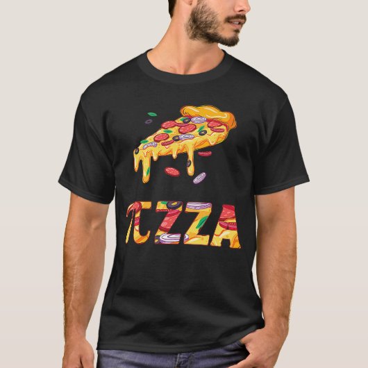 ピザピデイマス先生おたくギーク Tシャツ (正面)