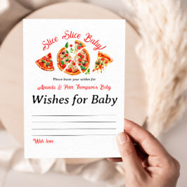 ピザピモダンザパーティースライスイタリアン赤ちゃんシャワー