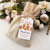 ピザピモダンザパーティースライスイタリアン赤ちゃんシャワー ギフトタグ