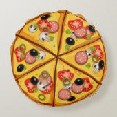 ピザピロー ラウンドクッション (裏面)
