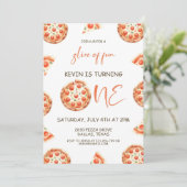 ピザファースト誕生日招待状、ピザファースト誕生日 招待状 (スタンド正面)