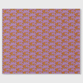 ピザフライデーデザイン – マットラッピング紙 ラッピングペーパー (フラット)