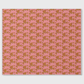 ピザフライデーデザイン – マットラッピング紙 ラッピングペーパー (フラット)