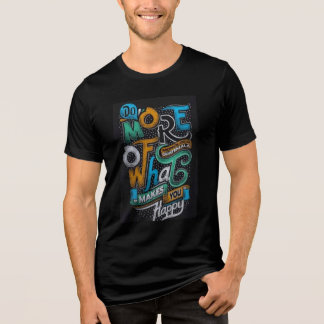 ピザブラックTシャツ トライブレンドTシャツ