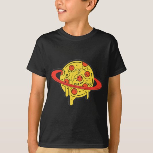 ピザプラネット Tシャツ (正面)
