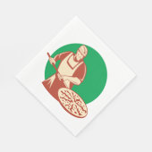 ピザベイカーナプキンス スタンダードランチョンナプキン (角)