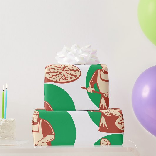 ピザベイカーラッピング紙 ラッピングペーパー