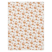 ピザベビーシャワーテーブルクロス – ピザとパシファイア テーブルクロス (正面)