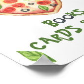 ピザベビーシャワー – カードとギフト ポスター (角)