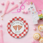 ピザベビー男女兼用シャワー ペーパープレート (パーティー)