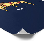 ピザベポスター ポスター (角)