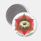 ピザベーグル：ユダヤイタリアン人 マグネット (正面/裏面)