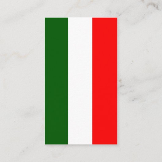 ピザペペロイタリアンーニの店またはレストラン 名刺 (裏面)