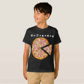 ピザボリューム方程式の数学の愛好家 Tシャツ (正面フル)