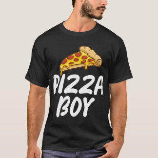 ピザボーイスナックピザローブピザ Tシャツ