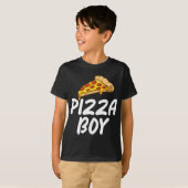 ピザボーイスナックピザローブピザ Tシャツ (正面フル)