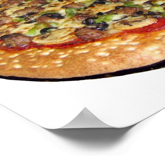 ピザポスター ポスター (角)