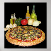 ピザポスター ポスター (正面)