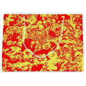 ピザポップ・アートの ラージペーパーバッグ (正面)