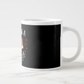 ピザマイハートロマンおもしろい引用文 ジャンボコーヒーマグカップ (右)