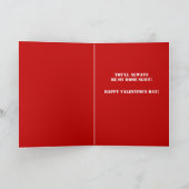 ピザマイホームハートスライスバレンタインデー シーズンカード (内部)