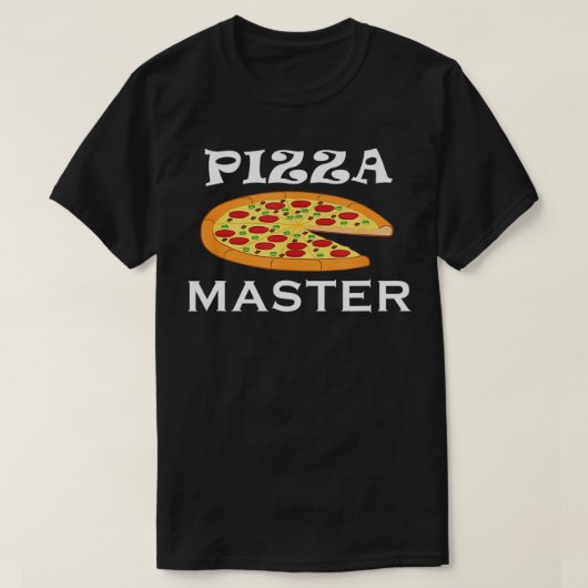 ピザマスターホビーピザシェフおもしろいことわざ3500 Tシャツ (デザイン正面)