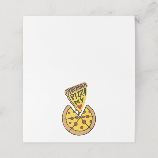 ピザマニア プレイスカード (外部開封)