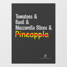 ピザマルゲリータW/Oパイナップル