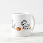 ピザマンマグ コーヒーマグカップ (正面右)