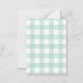 ピザミニクラスルームのバレンタインデー子供へス ノートカード (裏面)