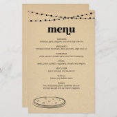 ピザメニュー (正面/裏面)