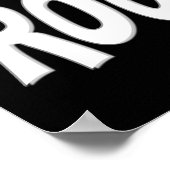 ピザメーカーのロック!ポスタープリント ポスター (角)