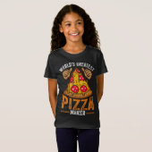 ピザメーカーベーカー世界一のピザメーカー Tシャツ (正面フル)