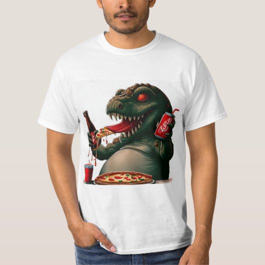 ピザモンスターのトレンドギフト Tシャツ (正面)