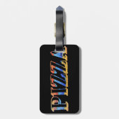 ピザラゲッジタグ ラゲッジタグ (裏面縦)