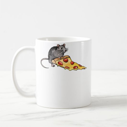 ピザラット コーヒーマグカップ (左)