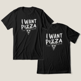ピザラバーおもしろい引用文 トライブレンドＴシャツ