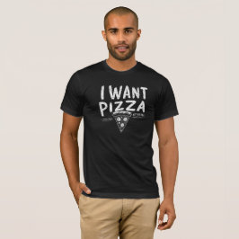 ピザラバーおもしろい引用文 Tシャツ