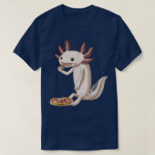 ピザラバーアおもしろいクソロトル Tシャツ (デザイン正面)