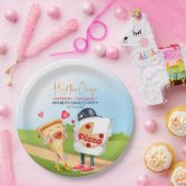 ピザラヴおもしろいィー ペーパープレート (パーティー)