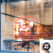 ピザレカスタマイズストラントフロント ウィンドウサイン (カフェ窓)