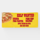 ピザレストラカスタマイズン救済の求人求人 横断幕 (横)