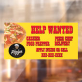 ピザレストラカスタマイズン救済希望店舗ロゴ ウィンドウサイン (シート2)