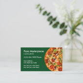 ピザレストランのクーポン 割引カード (スタンド正面)