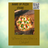 ピザレストランウィンドウ ウィンドウサイン (シート3)