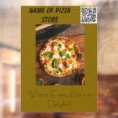 ピザレストランウィンドウ ウィンドウサイン (シート2)